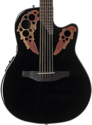 Guitare folk Ovation CE4412-5-G Celebrity Elite 12-String - Black