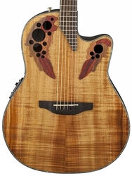 Guitare folk Ovation CE44P-FKOA-G Celebrity Elite Plus - Natural