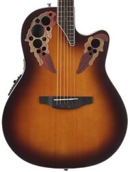 Guitare electro acoustique Ovation CE44P Celebrity Elite - Sunburst