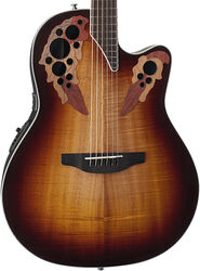 Guitare folk Ovation CE48P-KOAB-G Celebrity Elite Exotic - Dark burst koa