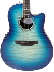 Guitare folk Ovation CS28P-RG-G Celebrity Tradition - Caribbean blue