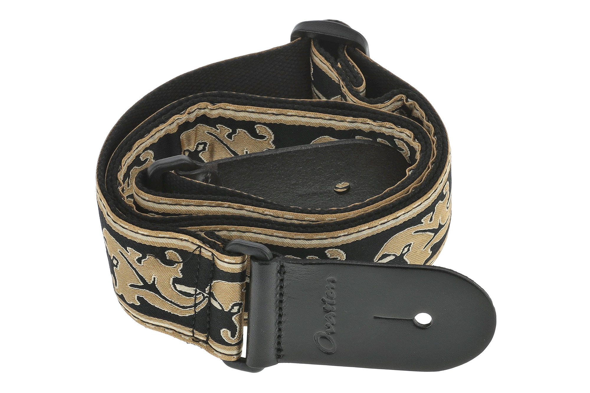 Ovation Sangle Guitare Signature Nylon Retro Gold - Sangle Courroie - Variation 3