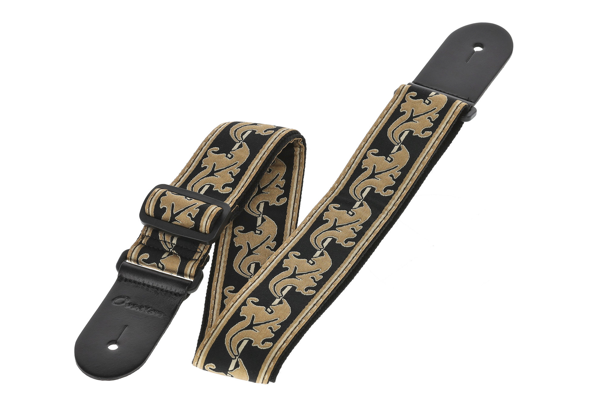 Ovation Sangle Guitare Signature Nylon Retro Gold - Sangle Courroie - Variation 4