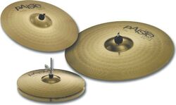 Pack cymbales Paiste 101 Brass Universal Set 14/16/20