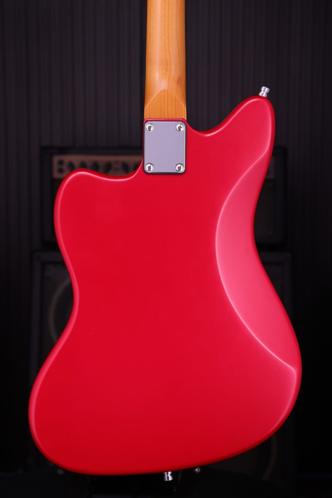 Patina Guitars Pj3 Car 2s Trem Rw - Candy Apple Red - Guitare Électrique RÉtro Rock - Variation 3