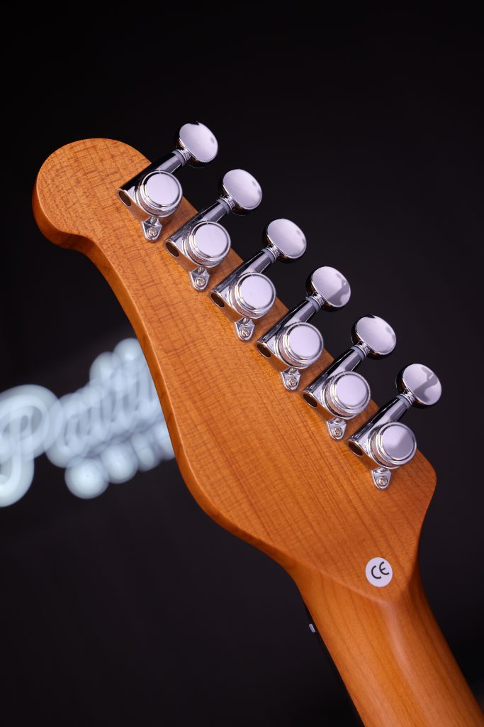 Patina Guitars Pj3 Pp 2s Trem Rw - Purple - Guitare Électrique RÉtro Rock - Variation 4