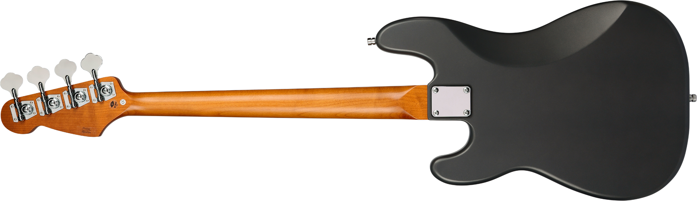 Patina Guitars Ppb3 Bk 1s Ht Rw - Charcoal - Basse Électrique Solid Body - Variation 1
