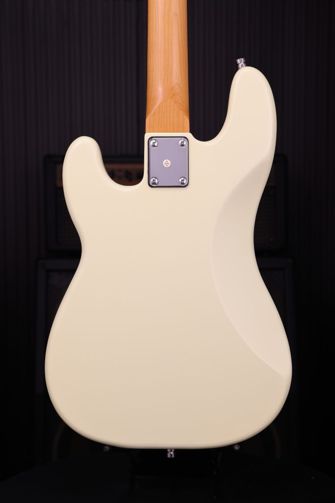 Patina Guitars Ppb3 Ow 1s Ht Rw - Olympic White - Basse Électrique Solid Body - Variation 3