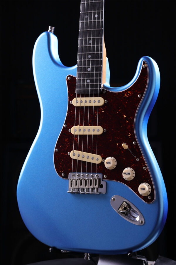 Patina Guitars Ps3 Lpb 3s Trem Rw - Lake Placid Blue - Guitare Électrique Forme Str - Variation 2
