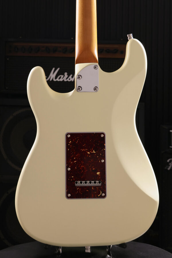 Patina Guitars Ps3 Ow 3s Trem Rw - Olympic White - Guitare Électrique Forme Str - Variation 3
