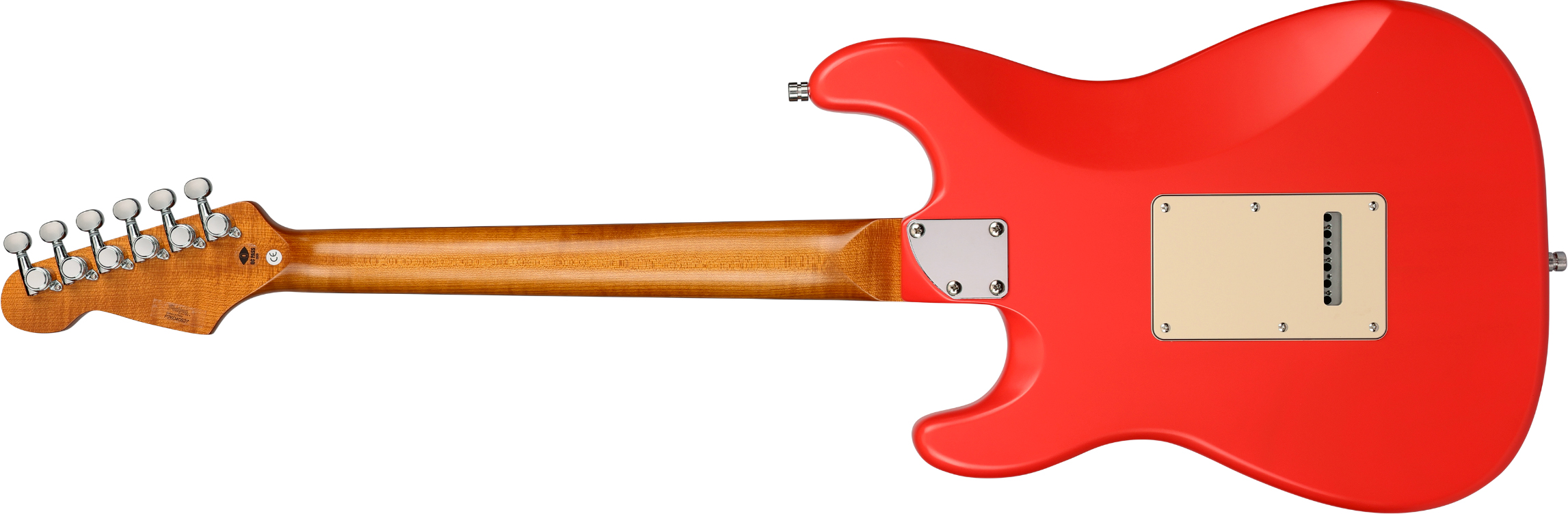 Patina Guitars Ps4 Frd Hss Trem Rw - Fiesta Red - Guitare Électrique Forme Str - Variation 1