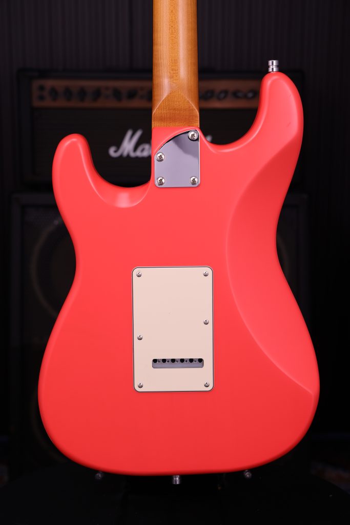 Patina Guitars Ps4 Frd Hss Trem Rw - Fiesta Red - Guitare Électrique Forme Str - Variation 3