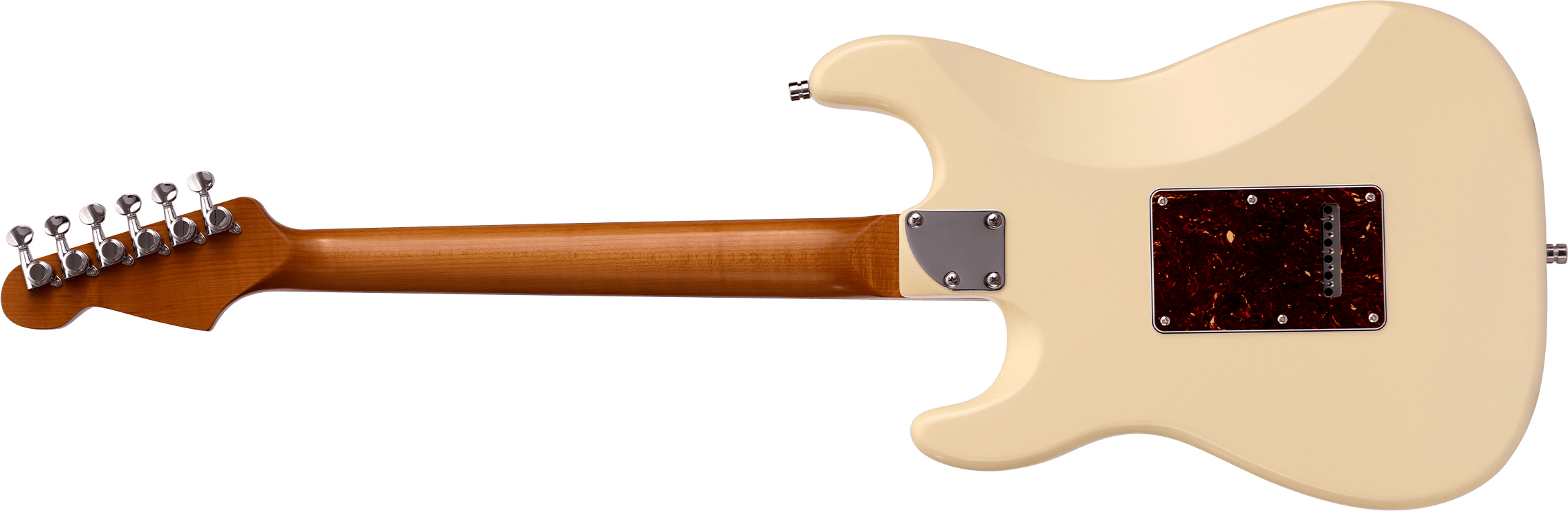 Patina Guitars Ps4 Ow Hss Trem Rw - Olympic White - Guitare Électrique Forme Str - Variation 1