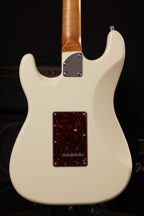 Patina Guitars Ps4 Ow Hss Trem Rw - Olympic White - Guitare Électrique Forme Str - Variation 3