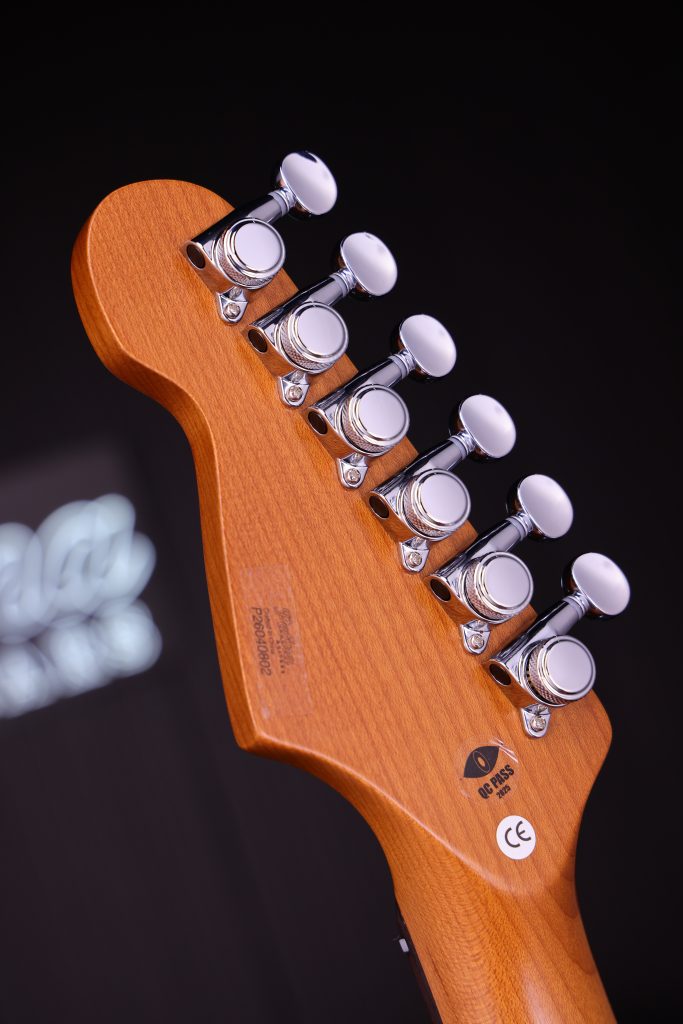 Patina Guitars Ps4 Ow Hss Trem Rw - Olympic White - Guitare Électrique Forme Str - Variation 4