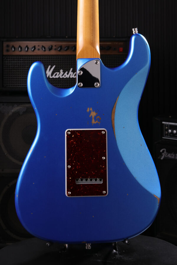 Patina Guitars Ps7 Lpb R Hss Trem Rw - Lake Placid Blue - Guitare Électrique Forme Str - Variation 3