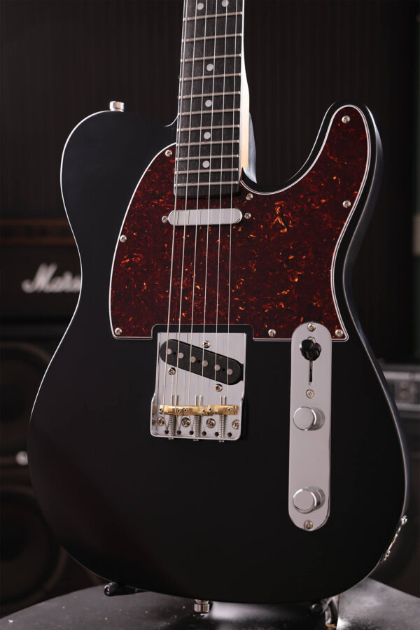 Patina Guitars Pt3 Bk 2s Ht Rw - Black - Guitare Électrique Forme Tel - Variation 2