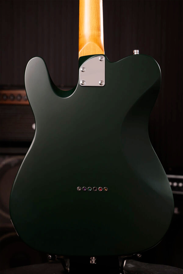 Patina Guitars Pt3 Sgr 2s Ht Rw - Sherwood Green - Guitare Électrique Forme Tel - Variation 3
