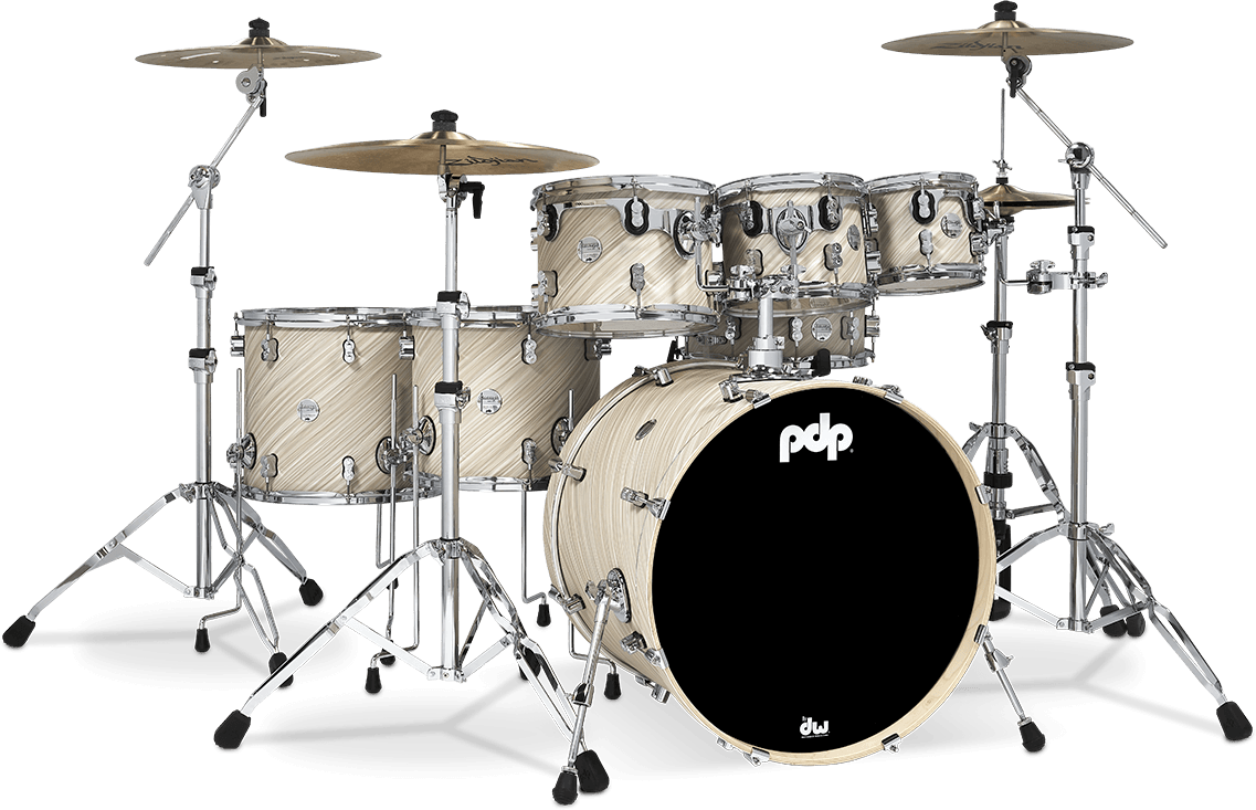 Pdp Pdcm2217ti Shellset Concept Maple - 6 FÛts Et + - Twisted Ivory - Batterie Acoustique Standard - Main picture