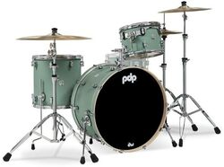 Batterie acoustique standard Pdp Concept Kit 3 Futs Erable - Satin seafoam