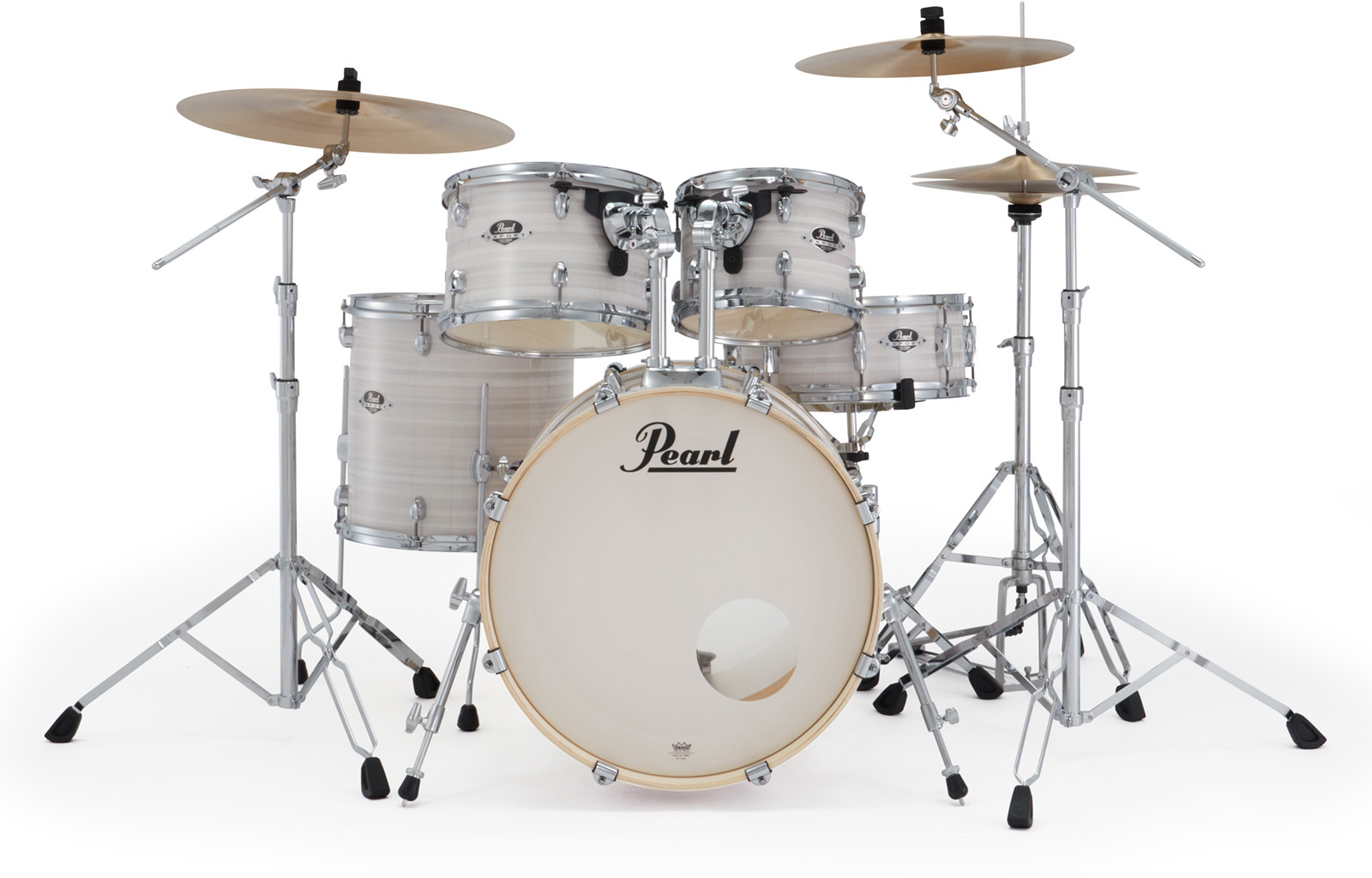 Pearl Export Fusion 20'' - 5 FÛts - Slipstream White - Batterie Acoustique Fusion - Main picture