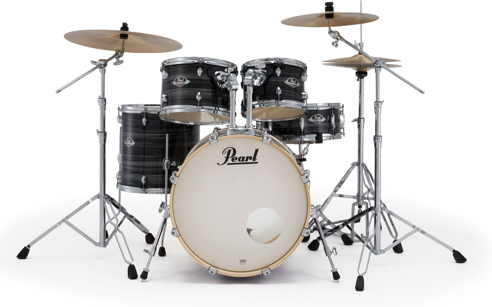 Pearl Export Fusion 20'' - 5 FÛts - Graphite Silver Twist - Batterie Acoustique Fusion - Main picture