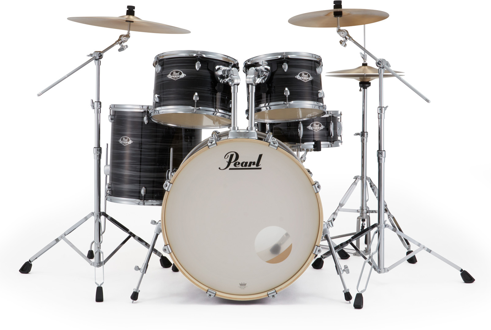 Pearl Export Standard 22'' - 5 FÛts - Graphite Silver Twist - Batterie Acoustique Standard - Main picture