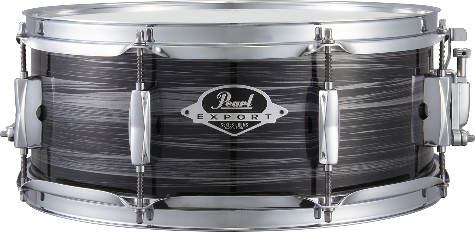 Pearl Export 14x5.5 Graphite Silver Twist - Graphite Silver Twist - Caisse Claire - Main picture