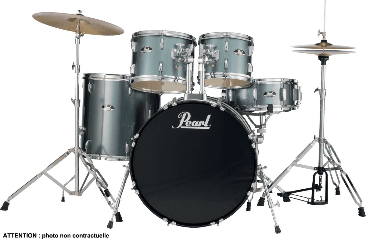 Pearl Roadshow Junior 18 Rs585cc-706 - Charcoal Metallic - Batterie Acoustique Junior - Main picture