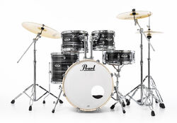 Batterie acoustique fusion Pearl EXPORT FUSION 20 - Graphite silver twist