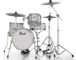 Batterie acoustique jazz Pearl Midtown Jazette - Pure white