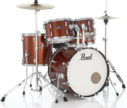 Batterie acoustique fusion Pearl Roadshow Fusion 20'' - 5 FÛTS - Burnt Orange Sparkle
