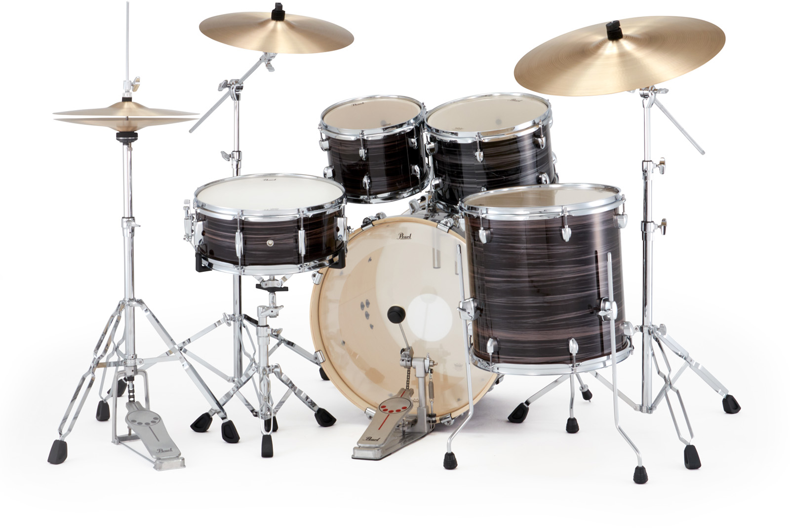 Pearl Export Fusion 20'' - 5 FÛts - Metallic Amethyst Twist - Batterie Acoustique Fusion - Variation 1