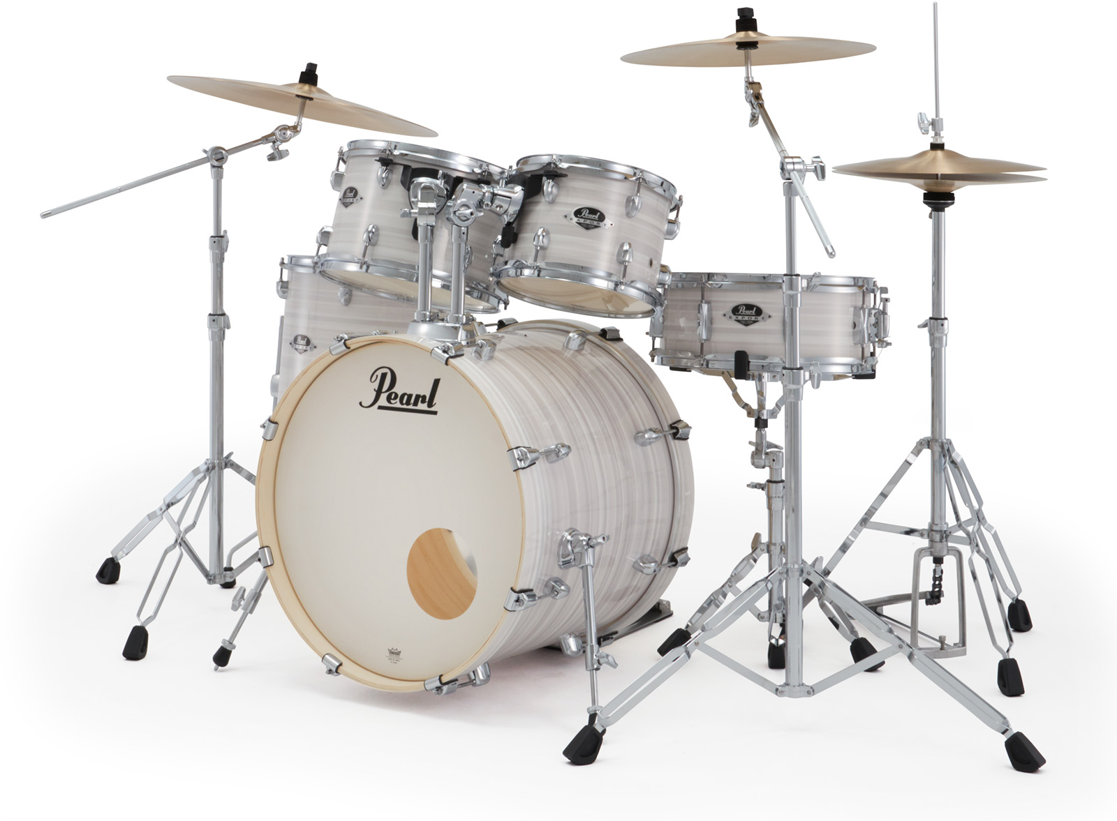 Pearl Export Fusion 20'' - 5 FÛts - Slipstream White - Batterie Acoustique Fusion - Variation 4