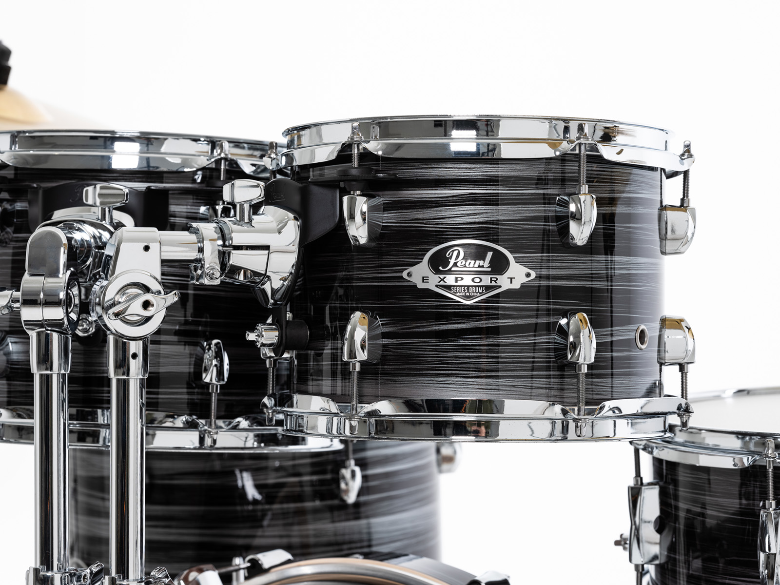 Pearl Export Fusion 20'' - 5 FÛts - Graphite Silver Twist - Batterie Acoustique Fusion - Variation 5