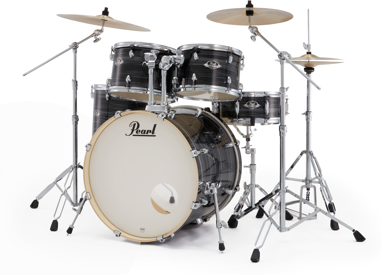 Pearl Export Standard 22'' - 5 FÛts - Graphite Silver Twist - Batterie Acoustique Standard - Variation 2