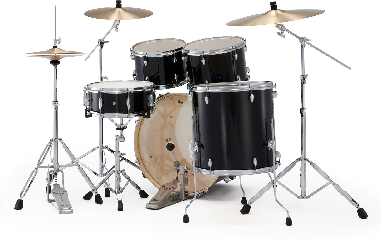 Pearl Exx725nbrc-31 Export Standard 22 - Jet Black - Batterie Acoustique Standard - Variation 2