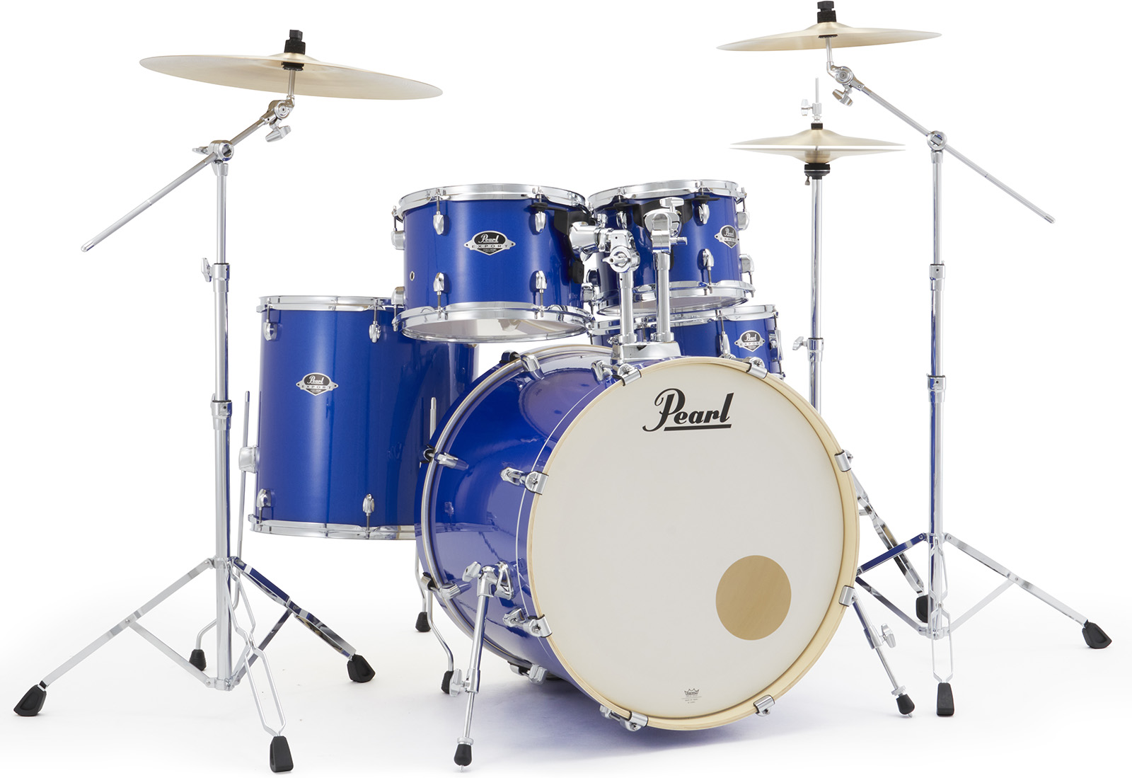 Pearl Exx725sbrc-863 Export Rock 22 - Midnight Blue - Batterie Acoustique Rock - Variation 2