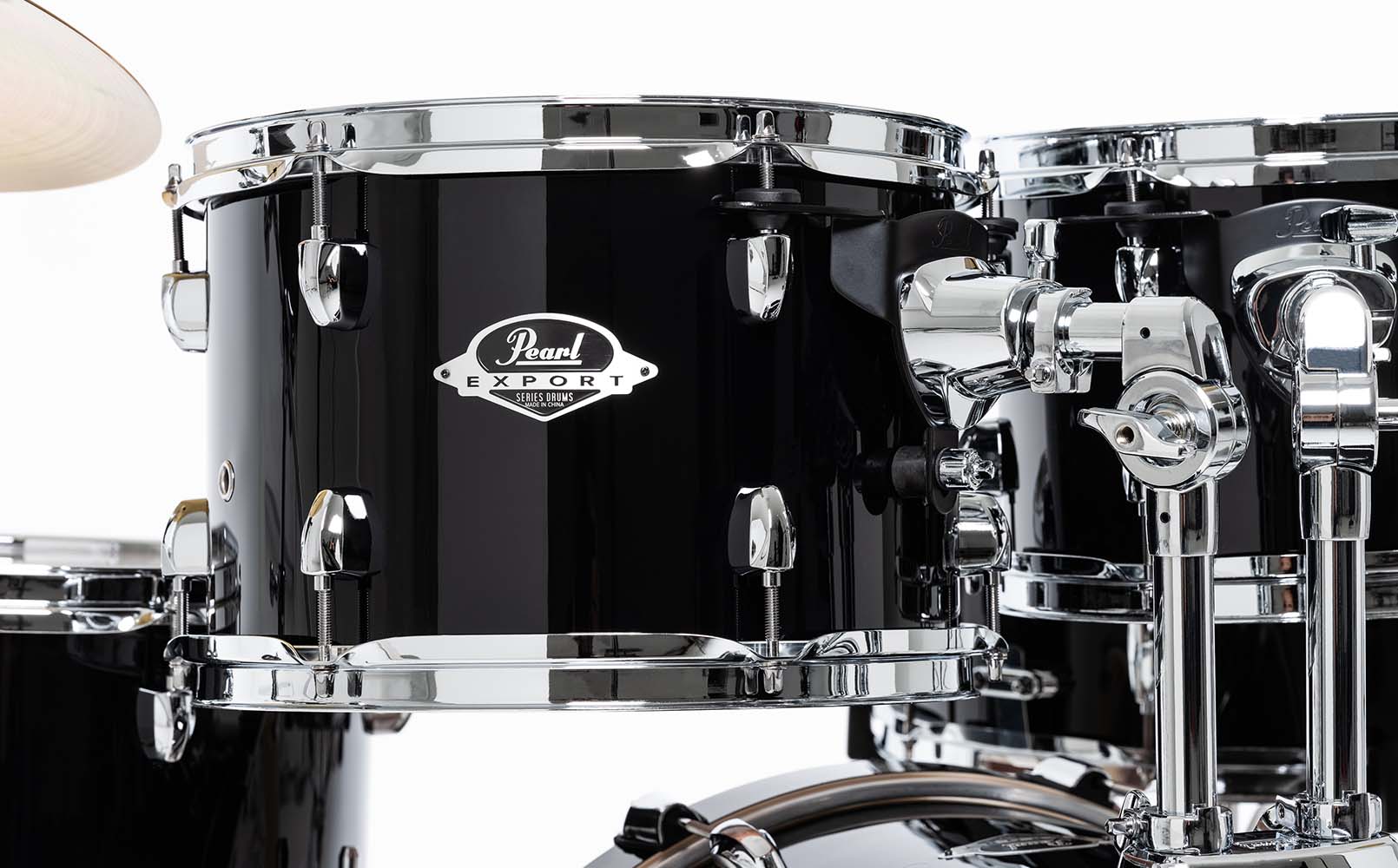 Pearl Exx725snbrc-31 Export Rock 22 - Jet Black - Batterie Acoustique Rock - Variation 3
