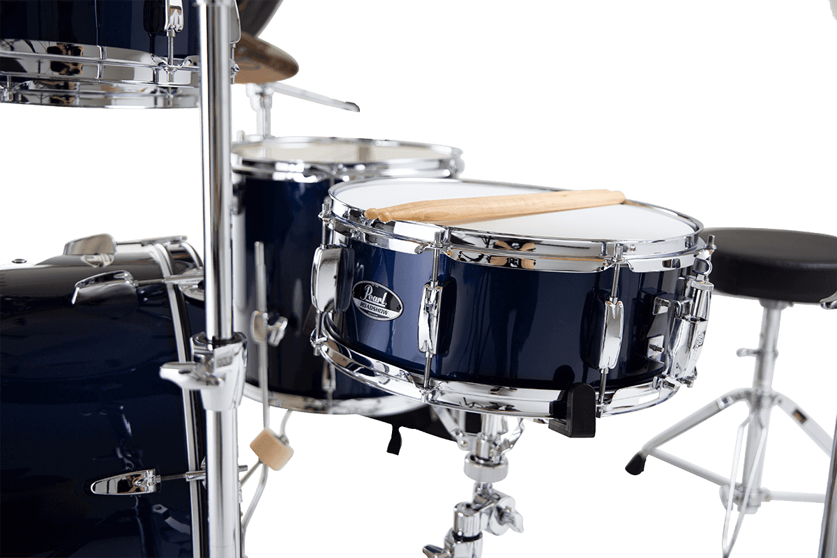 Pearl Roadshow Fusion 20 + B-50 + Ride 20 - 5 FÛts - Royal Blue Metallic - Batterie Acoustique Fusion - Variation 3