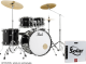 Roadshow Plus Rock 22'' + Pack Sabian Solar 3 Cymbales - 5 fûts - jet black