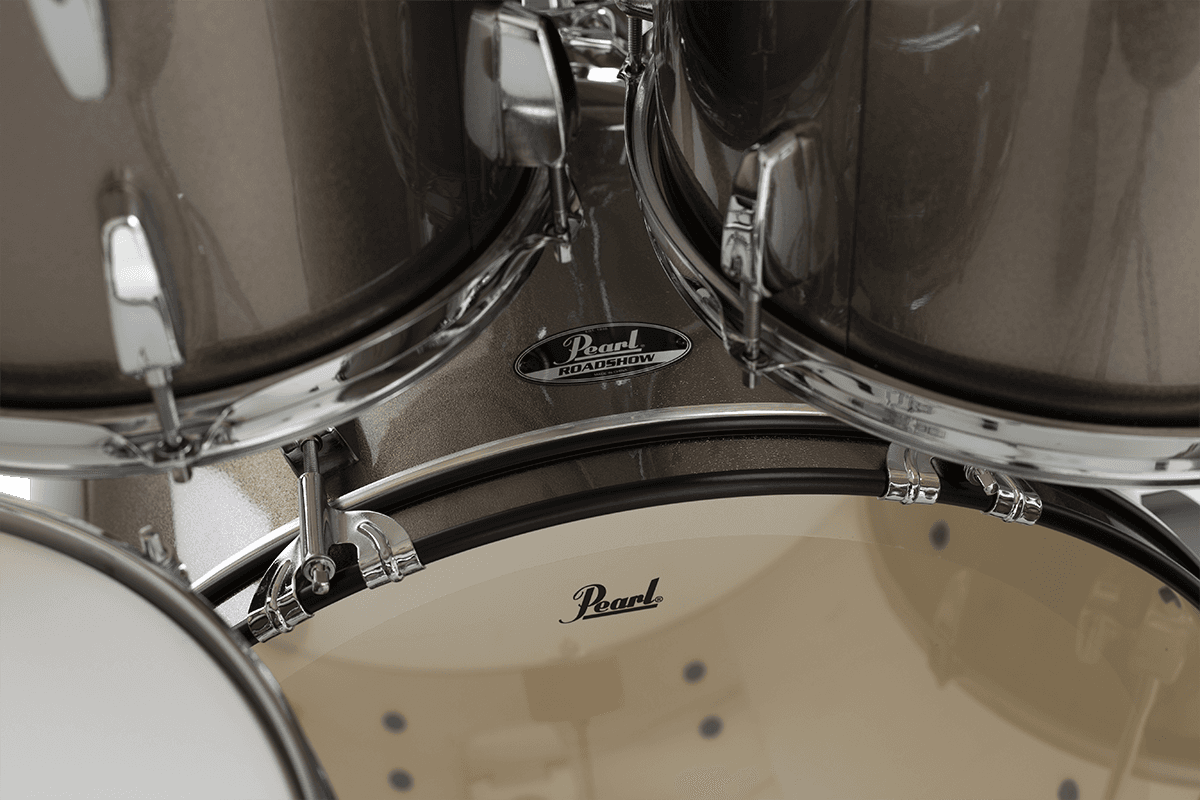 Pearl Roadshow Stage 22 + B-50 + Ride 20 Solar Bronze Metallic - Bronze Metallic - Batterie Acoustique Rock - Variation 4