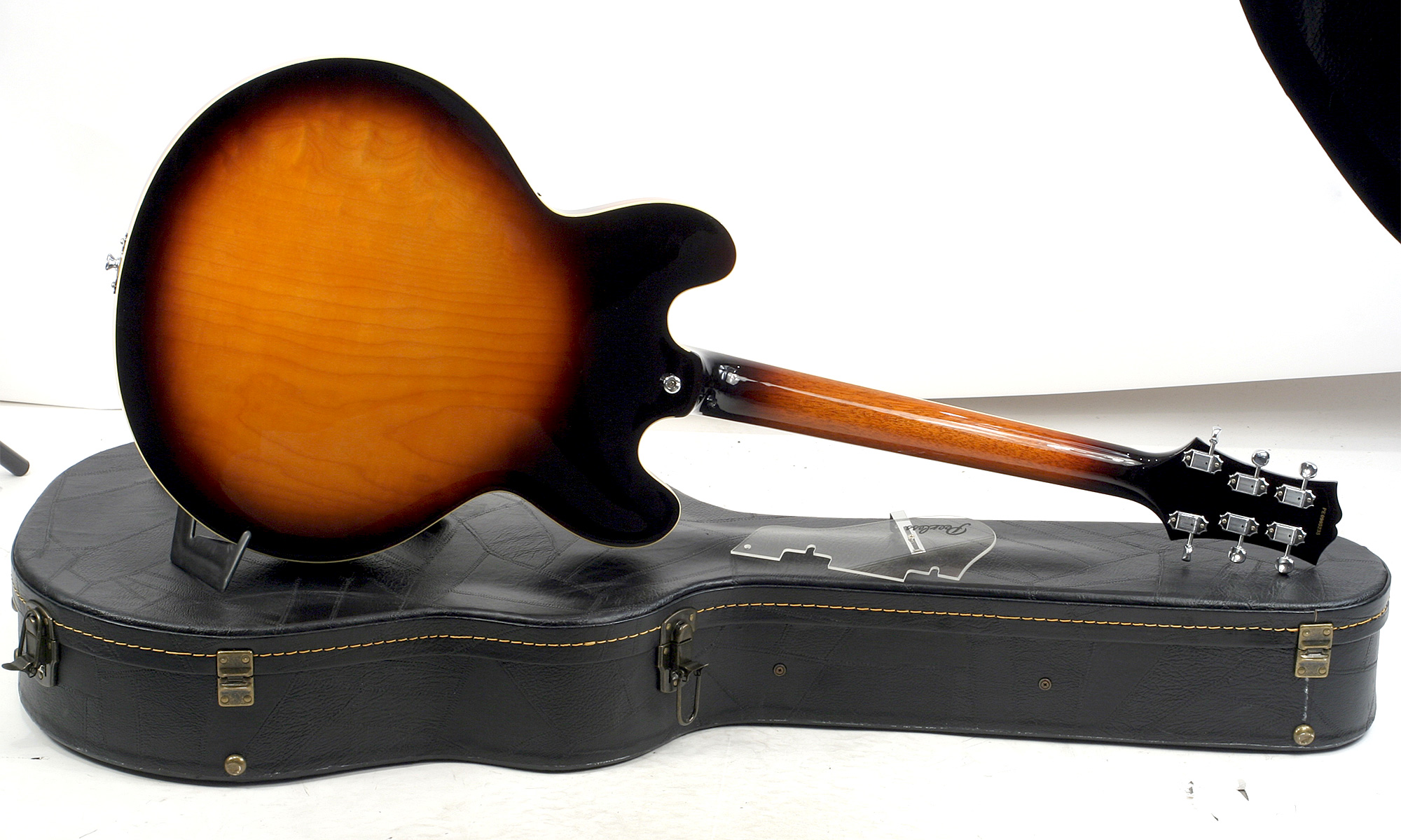Peerless Songbird Thinline (#pe0905235) - Antique Sunburst - Guitare Électrique 1/2 Caisse - Variation 1