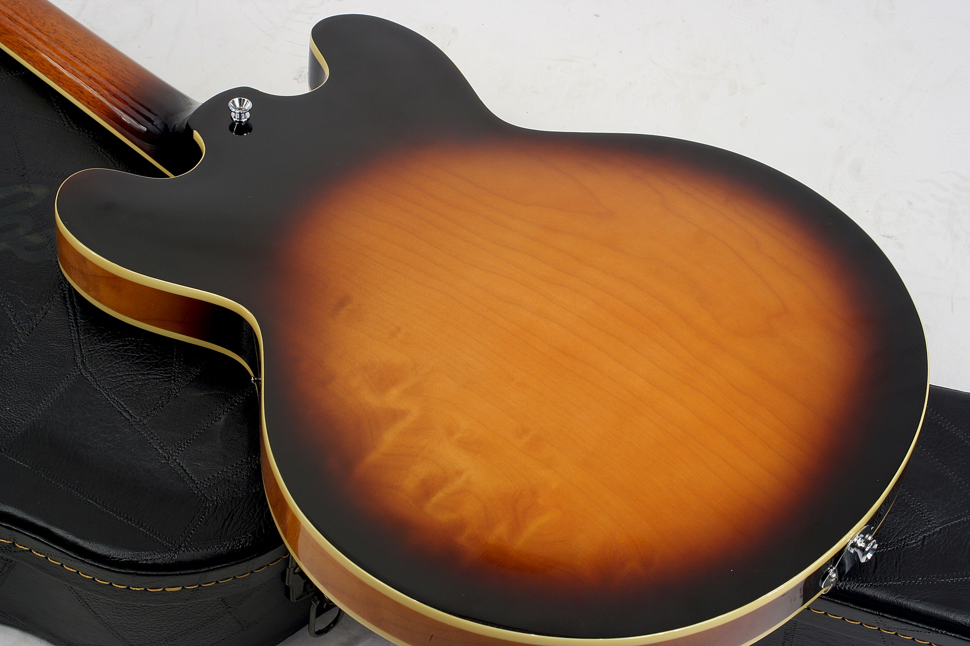 Peerless Songbird Thinline (#pe0905235) - Antique Sunburst - Guitare Électrique 1/2 Caisse - Variation 3