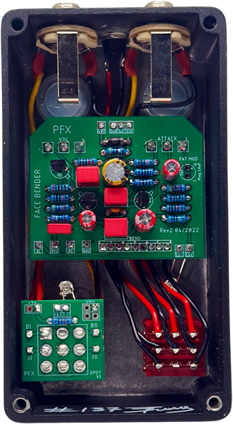 Pfx Circuits Face Bender Fuzz V2 - PÉdale Overdrive / Distortion / Fuzz - Variation 2