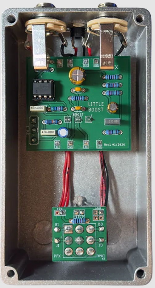 Pfx Circuits Little Boost - PÉdale Volume / Boost. / Expression - Variation 2