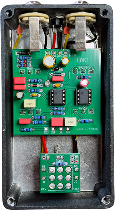 Pfx Circuits Loki Hot Bass Drive - PÉdale Overdrive / Distortion / Fuzz Basse - Variation 3