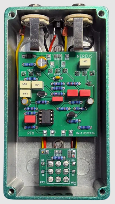 Pfx Circuits Nereus Vintage Tremolo - PÉdale Overdrive / Distortion / Fuzz - Variation 1