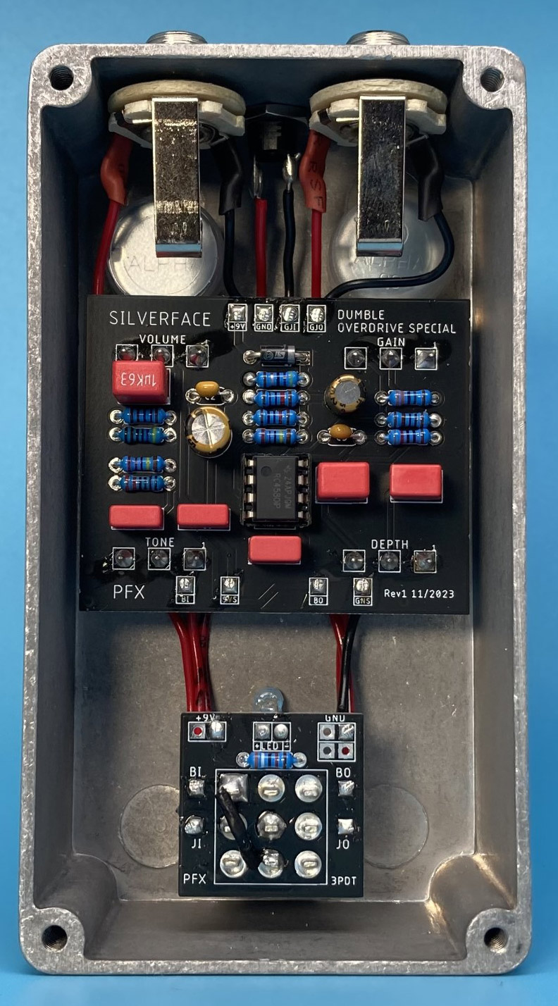 Pfx Circuits Silverface Overdrive Special Ltd - PÉdale Overdrive / Distortion / Fuzz - Variation 2