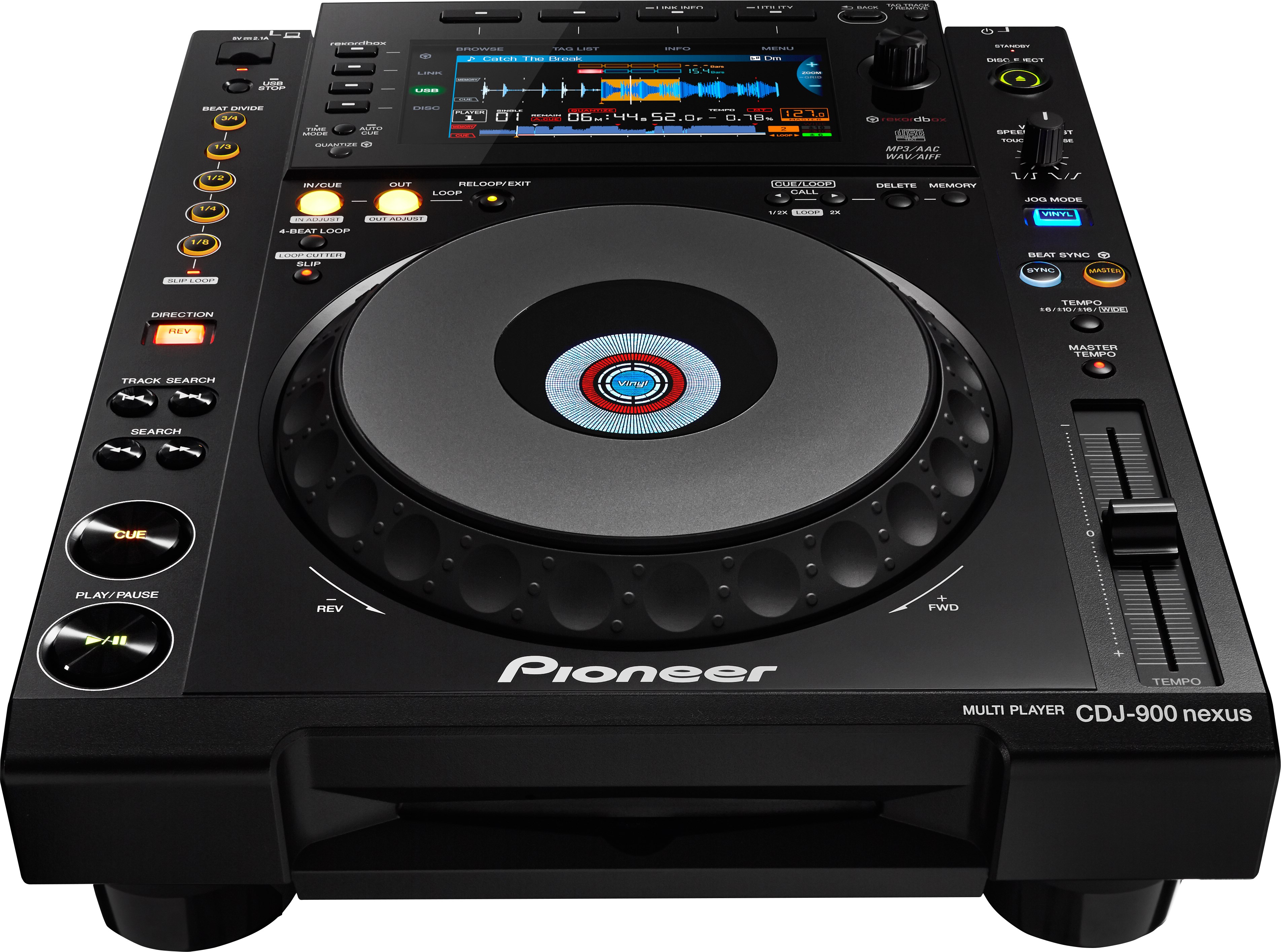 Pioneer Dj Cdj-900nxs - Platine Cd & Mp3 - Variation 1